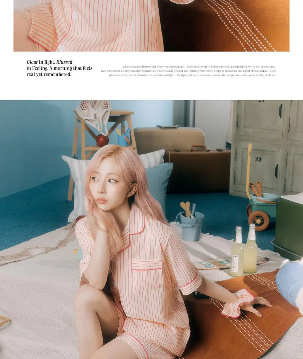 [해원 PICK] 도씨 실크핏 러브썸 반팔 커플 잠옷 세트 상세페이지 3